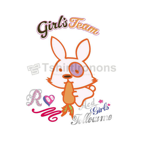 Rabbit T-shirts Iron On Transfers N6901